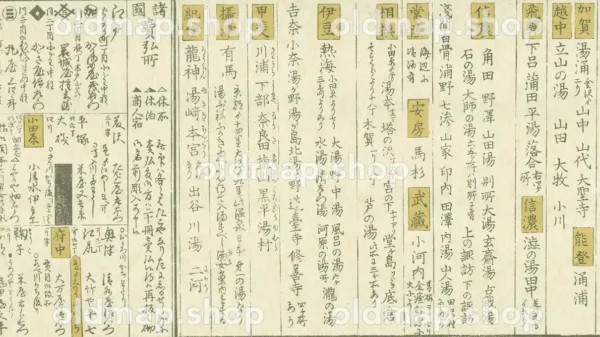 旅中必携 五海道中独案内記 嘉永4年(1851) 4 - 画像 (9)