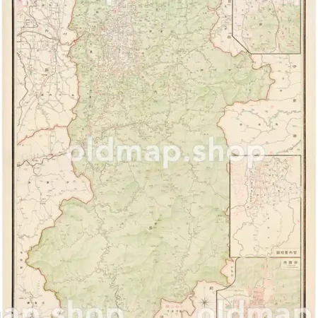 奈良県 – 古地図素材データのダウンロード販売-oldmap.shop