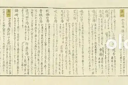 旅中必携 五海道中独案内記 嘉永4年(1851) 4