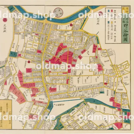 江戸切絵図 – 古地図素材データのダウンロード販売-oldmap.shop