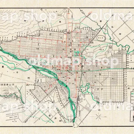 札幌市地図 昭和11年(1936)