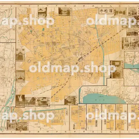 大日本職業別明細図 - 浜松市 昭和6年(1931)