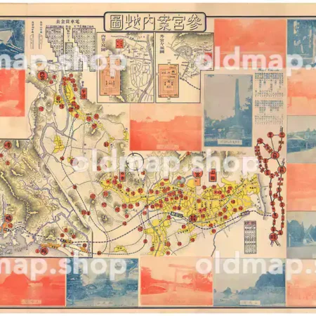 参宮案内地図 大正5年(1916)