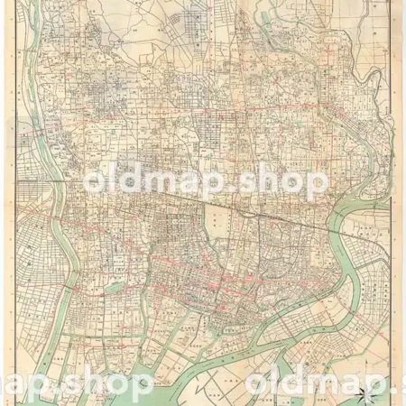 尼崎市街図 昭和34年(1959)