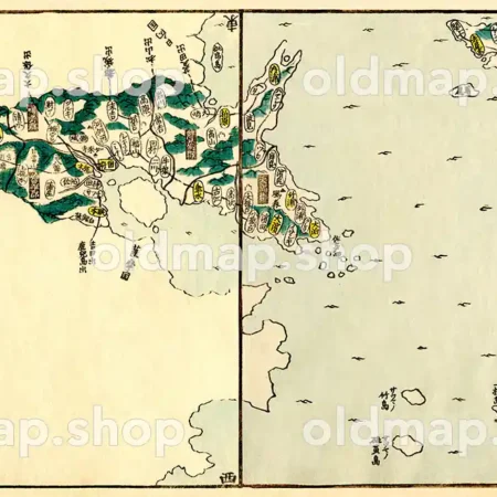 鹿児島県 – 古地図素材データのダウンロード販売-oldmap.shop