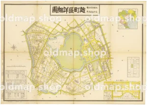 麹町区詳細図 昭和16年(1941) - 大東京区分図三十五区