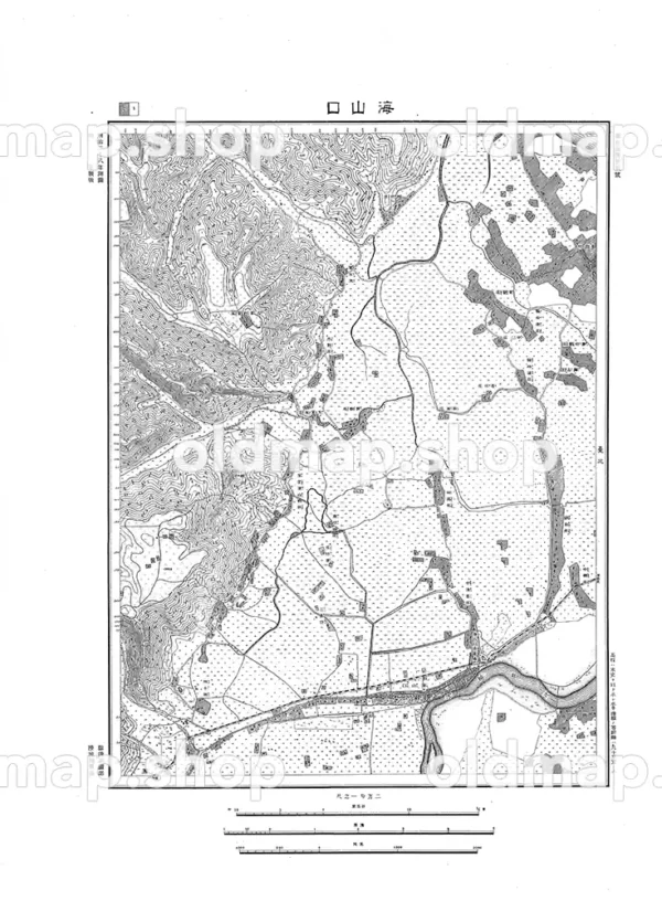 台北近傍第二号 海山口 明治28年(1895) - 台湾二万分一図