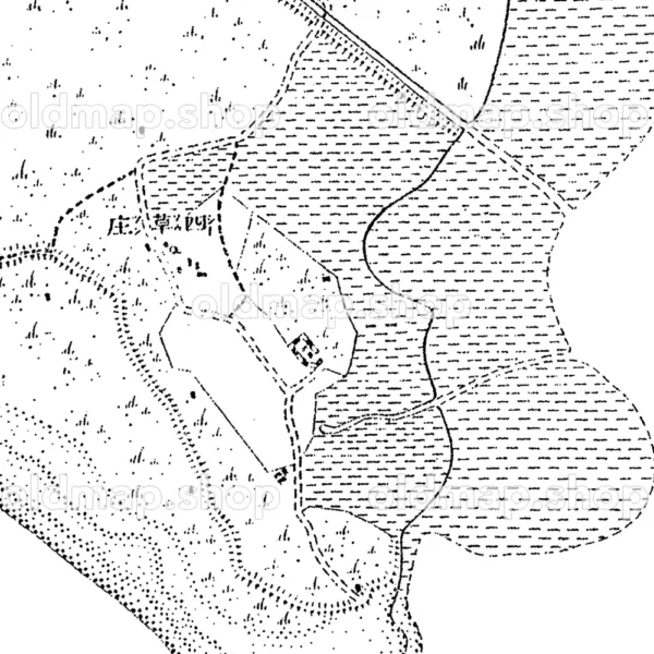 台南及安平近傍第二号 安平港口 明治28年(1895) - 台湾二万分一図 - 画像 (2)