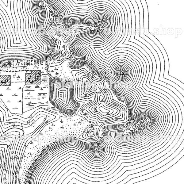 蘇墺近傍第一号 北風墺 明治28年(1895) - 台湾二万分一図 - 画像 (3)