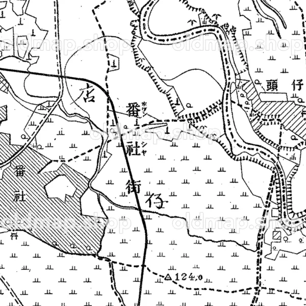 番社 明治39年(1906) - 台湾二万分一図 - 画像 (2)