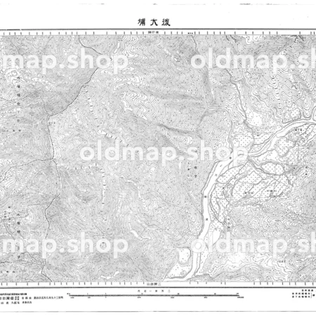 後大埔 明治39年(1906) - 台湾二万分一図