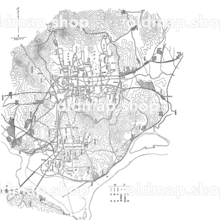 朝鮮半島（韓国・北朝鮮） – 古地図素材データのダウンロード販売-oldmap.shop