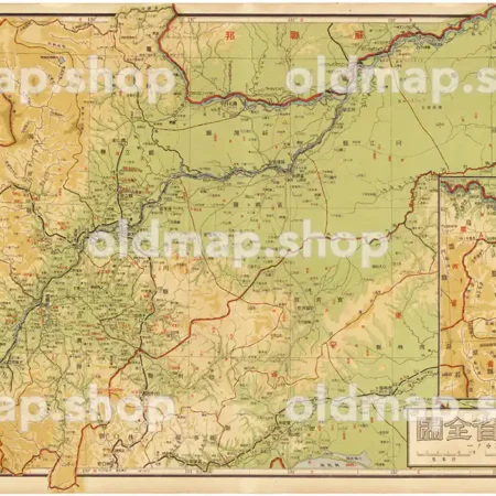 満州 – 古地図素材データのダウンロード販売-oldmap.shop