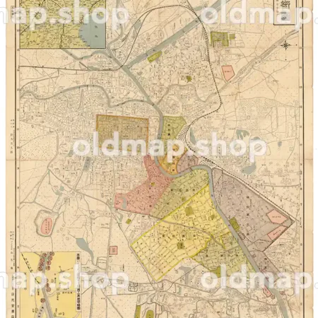 最新 天津市街図 昭和14年(1939)