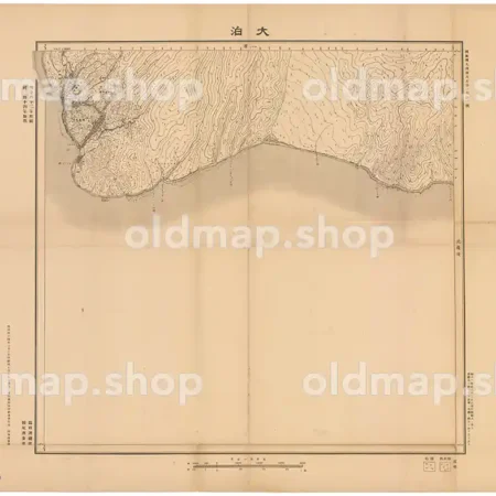 大泊 明治44年(1911) - 假製樺太南部五万分一図